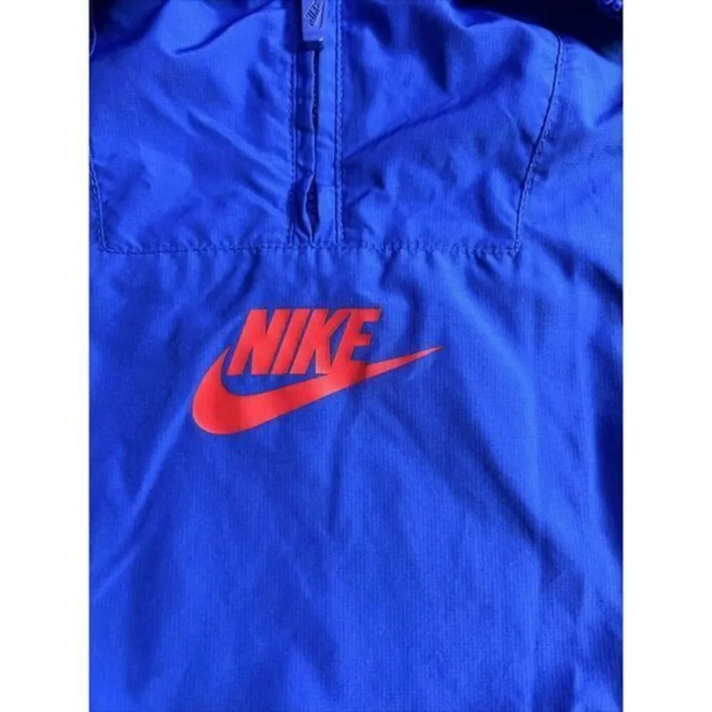 Nike Boys' Amplify 1/2 Zip Woven Poplin Jacket Top Size Lg Sportswear Retro Look
